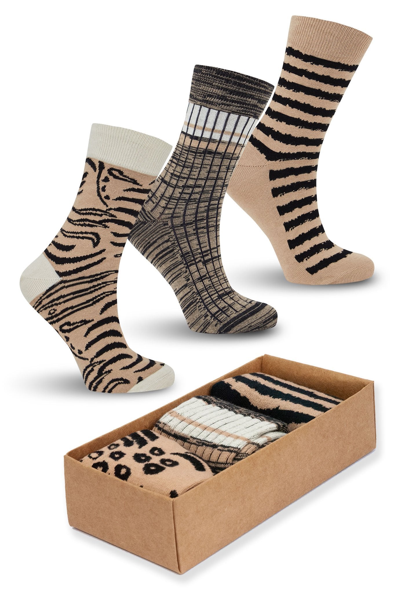 STRIPES Box Assorted - GOTS Organic Cotton Socks Set