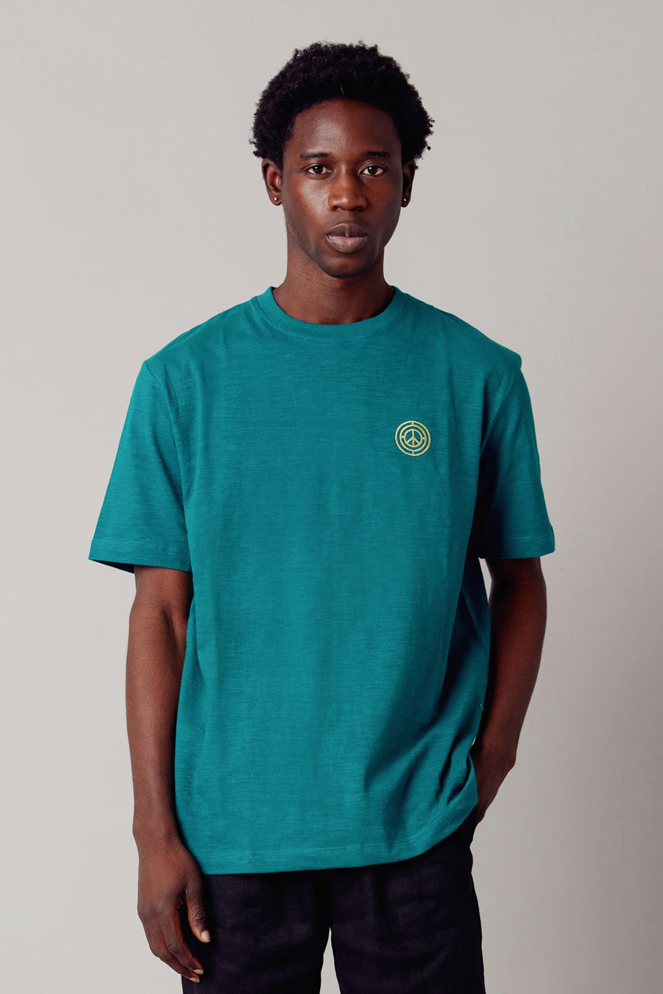 SURF Tee GOTS Organic Cotton - Teal Green - Komodo Fashion