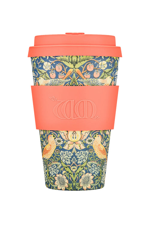 Strawberry Thief XL Reusable Bamboo Cup