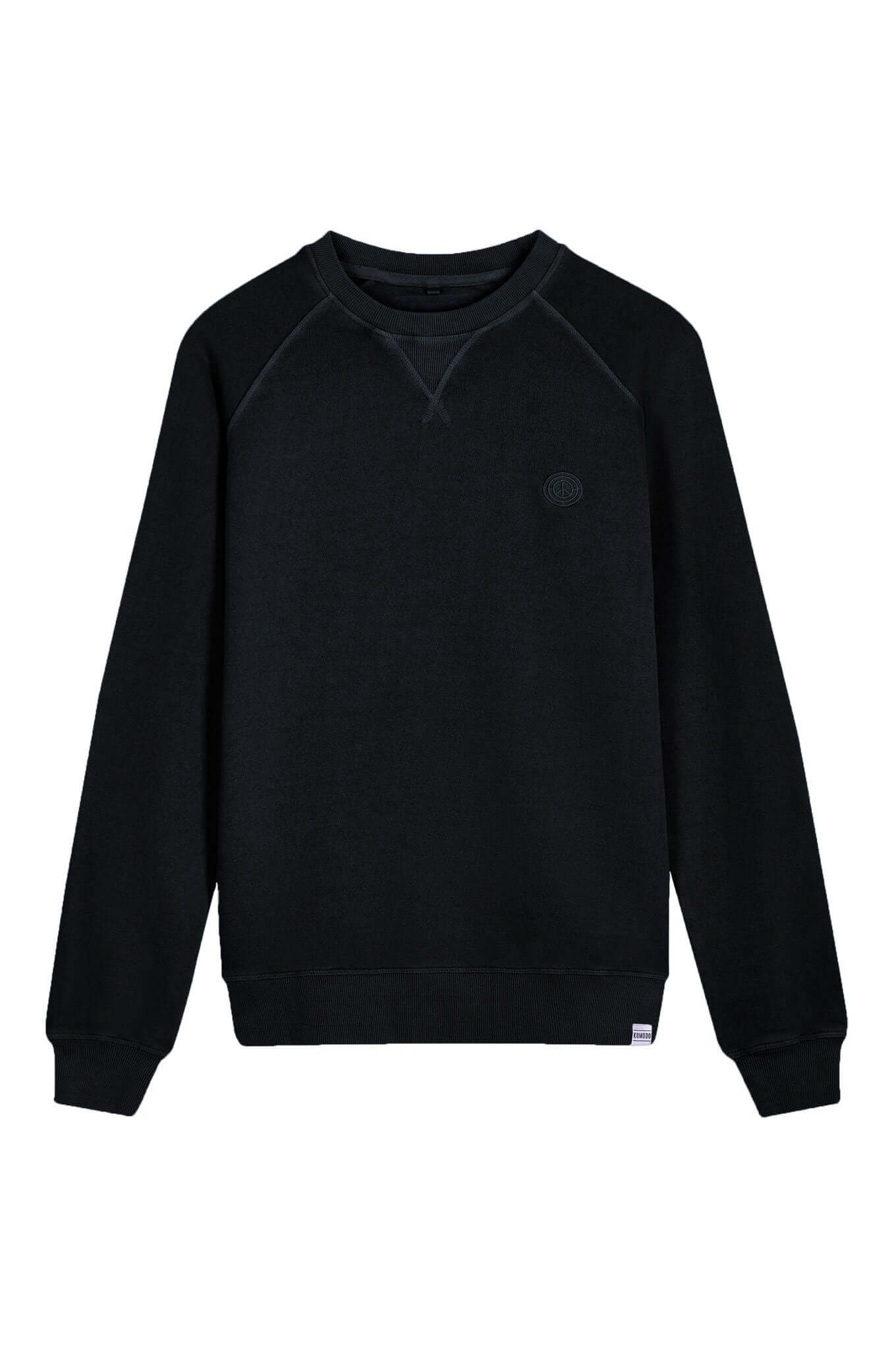 Jumper - ANTON - GOTS Organic Cotton Crew Coal